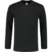 Tricorp 101006 T-Shirt Lange Mouw Zwart maat S heren