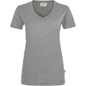 Hakro 0181 Women's V-neck shirt MIKRALINAR - Grijs