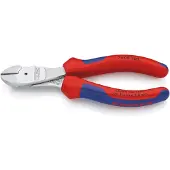 Knipex 74 05 160 Werkplaats Kracht-zijkniptang Met facet 160 mm