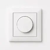 Handson LED dimmer 1-150W universeel – fase afsnijding – incl. centraalplaat en afdekraam – wit