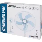 Kinzo ventilator - Staand - 3 Snelheden - Zwenkfunctie -Kantelbaar