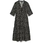 Vero Moda Uitlopend maxi-jurk van pure viscose model 'EASY JOY'