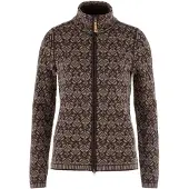 Fjällräven - Women's Snow Cardigan - Wollen vest L, bruin