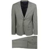Suitable Toulon Kostuum Wol Olive | Groen | Maat 98