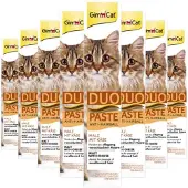 GimCat 8x Anti-hairball Duo-paste Kaas & Mout 50 Gr