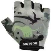 Meteor Kinderhandschoenen XS Dinosaurussen - Fietshandschoenen - Comfortabel, Ademend, Geschikt voor Kinderen