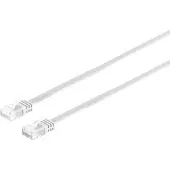 S-Conn Patchkabel-Flachkabel U/UTP cat. 6 slim weiß 5m
