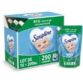Soupline Hemels Fris Geconcentreerde Wasverzachter 10 x 29 wasbeurten - eco navullingen