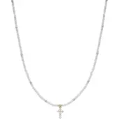 Luxenter Ketting 'Nyali' parelwit