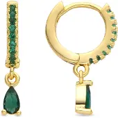 Luxenter Oorbellen 'Laade' groen