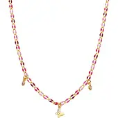 Luxenter Ketting 'Axelon' pink