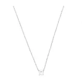 Luxenter Ketting met zilveren afwerking - Alphabet