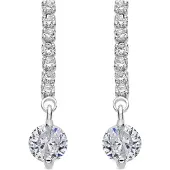 Luxenter Oorbellen 'Yasu' zilver