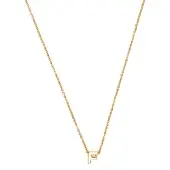 Luxenter Ketting 'F' goud