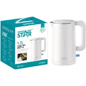Winning Star St-6044 - Waterkoker - 1.7 Liter - Rvs