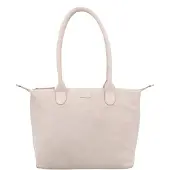 Charm London Suède Shopper / Schoudertas Buckingham Royale Crème
