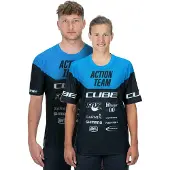 Cube Fietsshirt EDGE ROUND NECK JERSEY S/S X ACTIONTEAM XL