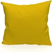 Azalia Kussensloop Omslag van Kussen Geel 40x40cm, Polyester, 40x40 cm