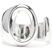 Luxenter Ring met zilveren afwerking - Alphabet