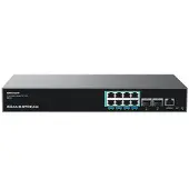 Grandstream Networks GWN7821P, 8+2 PoE-poorten