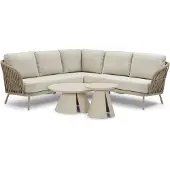 Coco Elara/Cayora 50/80 cm hoek loungeset 5-delig