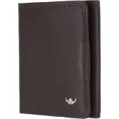 Golden Head Leren kaarthoes Polo RFID Protect Minischeintasche 1012 Dunkelbraun donkerbruin