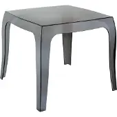 CLP Tafel Queen - 43 x 50 x 50 cm - Zwart