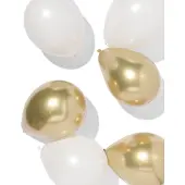 HEMA Ballonnen 23cm goud - 20 stuks (goud)