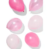 HEMA Ballonnen 23cm roze - 20 stuks (roze)