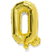 HEMA Folieballon letter Q 30cm goud (goud)
