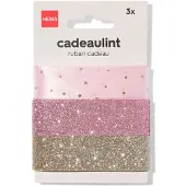 HEMA Cadeaulint prinses 9m - 3 stuks (roze)