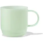 HEMA Cappuccinomok 400ml Glas Groen (groen)