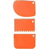HEMA Taartschrapers - 3 stuks (rood)