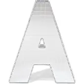 HEMA Discoletter A 10x9x10cm (zilver)