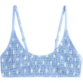 Next Bikinitop hemelsblauw / wit