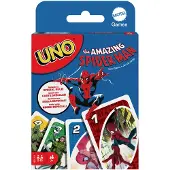 Mattel Spel UNO The Amazing Spider-Man Kaartspel Marvel