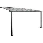 Garden Point Antraciet Maryland terrasoverkapping 3x4m