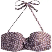 Next Bikinitop opaal / bruin / wit