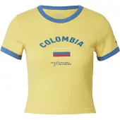Levi's Shirt 'Colombia  Ringer Tee' azuur / geel / rood / wit