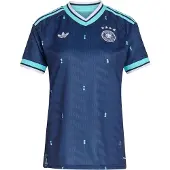 Adidas Tricot 'Deutschland 26' navy / aqua / wit