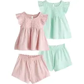 Next Nachtkledij mintgroen / pink