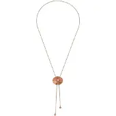 Purelei Ketting 'Shell Drop' rose-goud