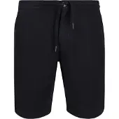 No-excess Regular Fit Korte broek donkerblauw, Effen