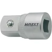 Hazet Vergrotingsstuk 958-1 · 1/2 inch (12,5 mm) vierkant hol · 3/4 inch (20 mm) vierkant massief · Lengte: 50 mm
