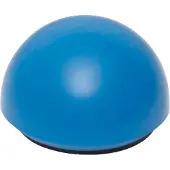 MAUL MAULmagneet MAULpro Recycling, halve bol, kleefkracht tot 0,6 kg, Ø 30 x H 20 mm, 85% gerecycled kunststof gecoat, blauw, 10 stuks