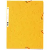 Exacompta 3-klepsmap 55509E A4 Karton Elastiek 24 (B) x 32 (H) cm Geel 25 Stuks