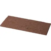 Nature - Japanse stapsteen - kastanjebruin - rubber - biels - H1,7 x 60 x 25cm