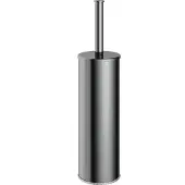 Hotbath Cobber CBA12 Toiletborstelhouder Vrijstaand Zwart Chroom - Messing - Accessoires, Toilet accessoires, Toiletborstelhouders - 8718924078150