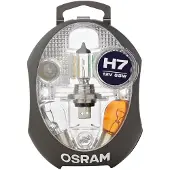Osram reservelampenset 12V H7