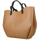 Giulia Schoudertas Grijs Beige Zwart